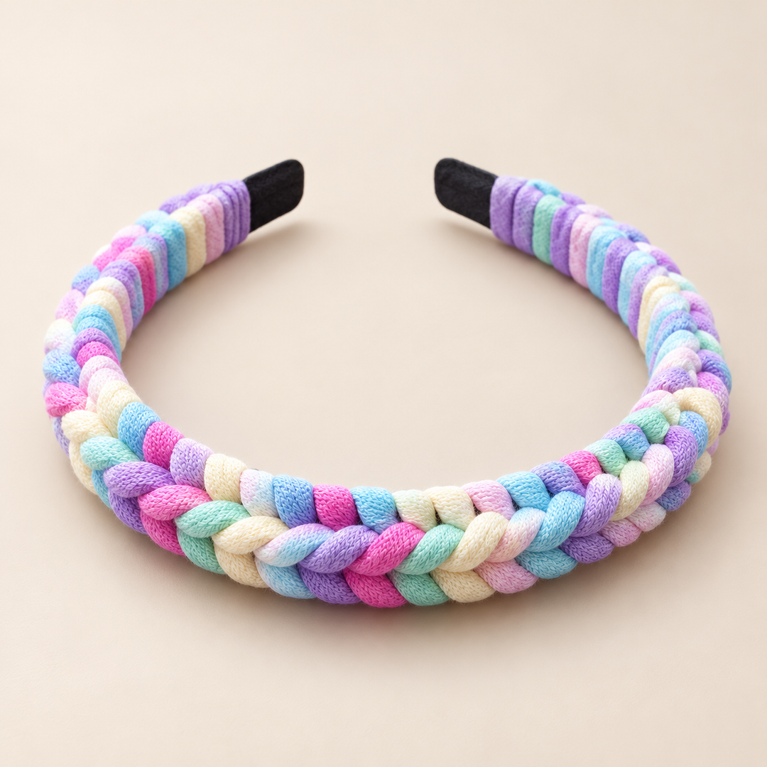 Pastel Braided Hairband view 1